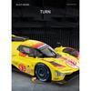 1/22 Ferrari 499P Endurance Race Alloy Sports Car Model Diecast Metal Racing Vehicles Car Model Simulation Sound and Light Kids Toy Gift