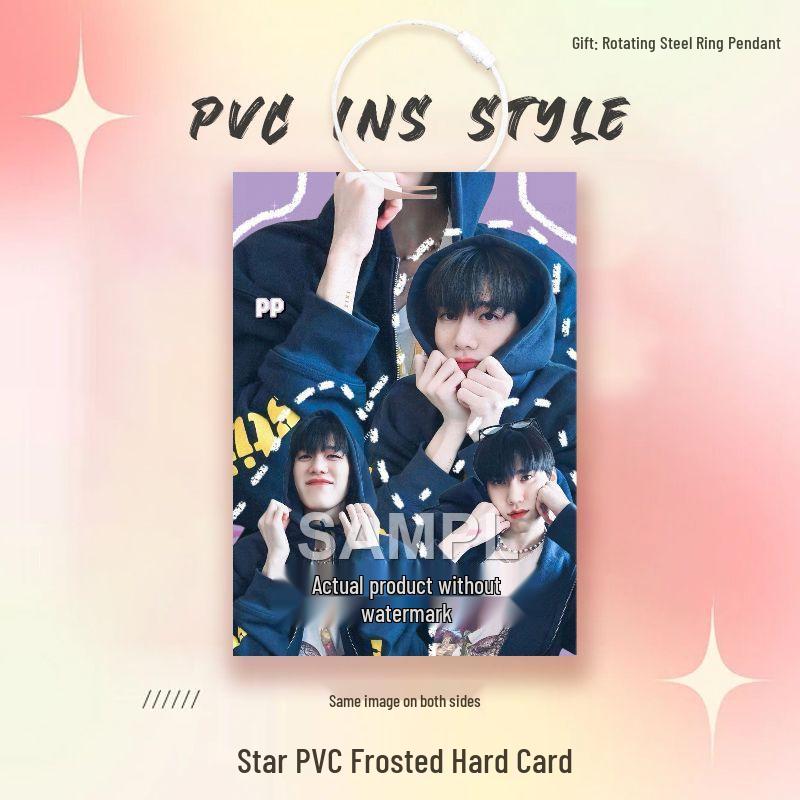 

Lin Yikai Concert Entry Pass: PVC Card Support, Idol Star Pendant, Personalized Decoration PVC frosted hard card (7cm x 10cm)