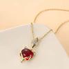 Non-Fading Luxury Maple Leaf Butterfly Clavicle Necklace