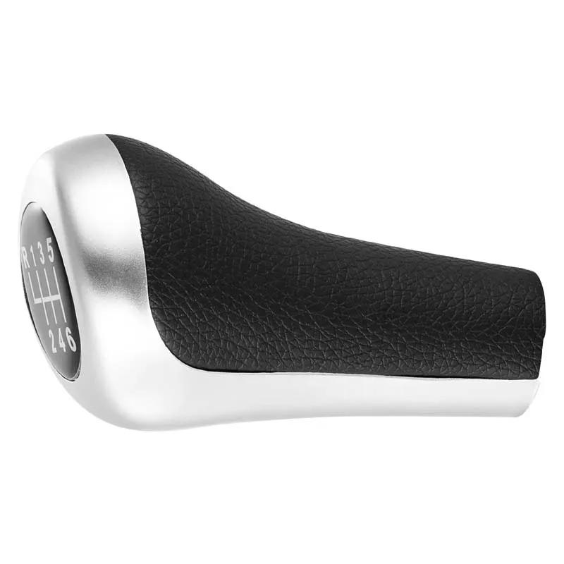 

5/6 Speed Matte Silver Gear Shift Knob for BMW E83 E84 E90 E63 E86 X6 Z5-Car Transmission Shifter Ball, Durable Auto Accessories
