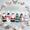 Snowman Christmas Pump Bottle Santa Claus Soap Pump Dispensers Lotion Dispenser Bottles  Travel