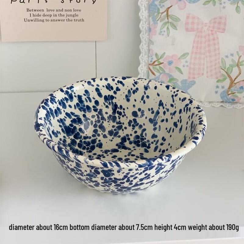 Shangqi Retro Enamel Breakfast Tableware