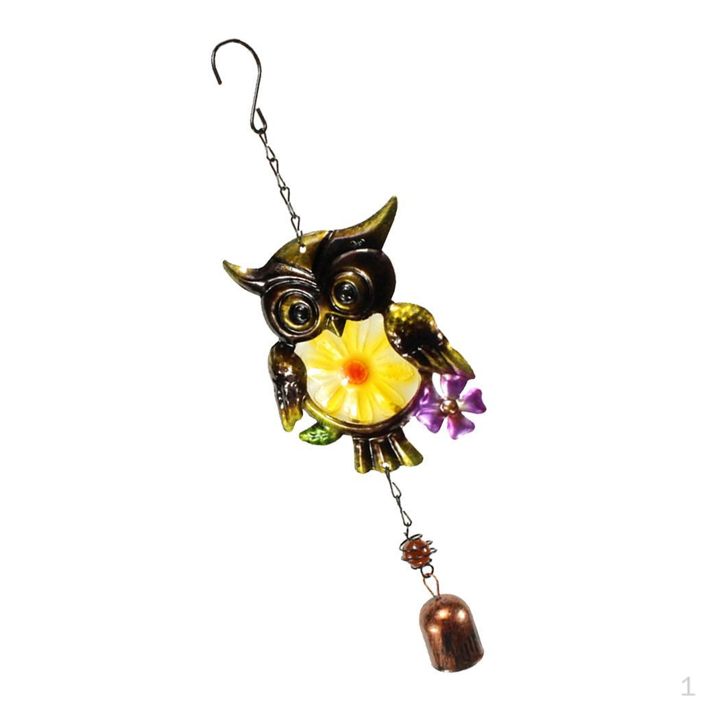

Wishes Metal Owl Wind Chime /Indoor Hanging Decoratio жёлтый