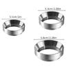 Stainless Steel Espresso Dosing Funnel Compatible Coffee Grinder Powder Dispenser Ring for Home Office Restaurant Use
