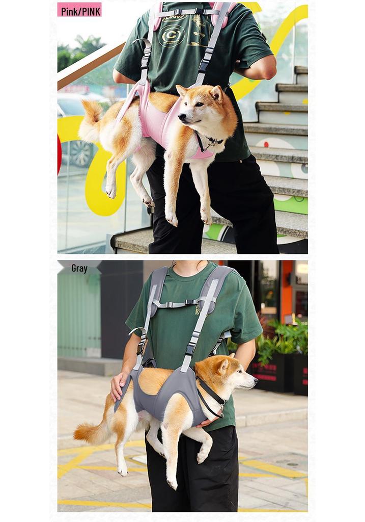 Second Generation Adjustable Dog Backpack - Summer Breathable, In Stock