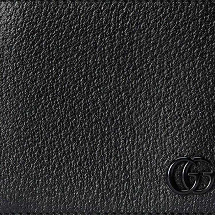 Gucci GG Marmont Fashion Leather Wallet Men Wallet Black 4287261T56F1000