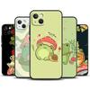 Cottagecore Frog Mushroom Aesthetic Phone Case For iPhone 11 12 13 14 16 15 Pro Max Mini 7 8 Plus X XR XS Max Bumper Cases Cover
