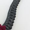 Gothic Lace Rose Devil Horn Headpiece Stylish Hair Hoop Lightweight Photoshoots Props For Halloween Cosplay Event