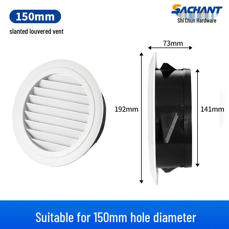 Adjustable ABS Round Vent for Central Air Conditioning