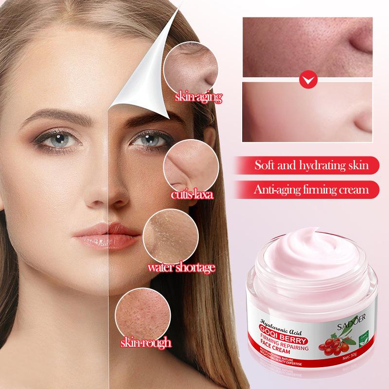 Goji Berry Anti-Wrinkle Rejuvenation Cream 50g Firming Care Delicate Cream