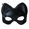 Stylish Costume Masque for Events Cat Masquerade Masque, Sparkly Sequins/Velvet/Black Half Face Comfortable Plastic Adults Women Men Halloween