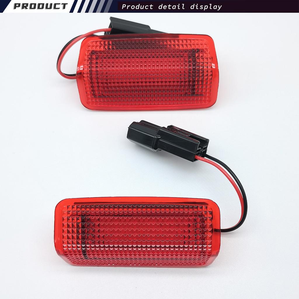 1PC LED Door Courtesy Interior Warning Light For Toyota Fortuner Innova Hilux Vigo Revo Camry Corolla car Decoration Light