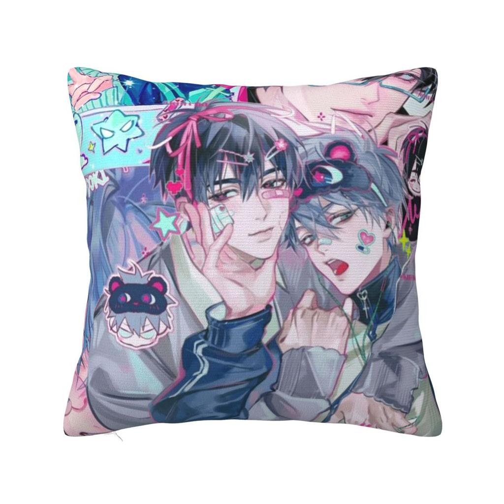 Alien Stage Anime Pillow Covers Home Luka Ivan Till Mizi Cushion Case Cool Decorative Pillow Cover 45*45