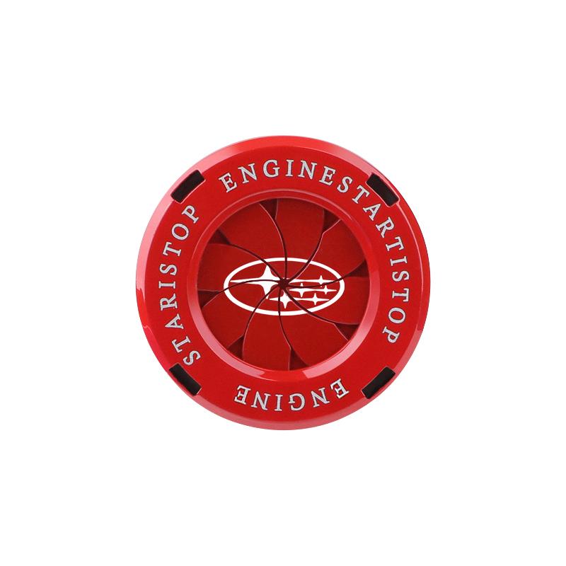 Car Start Stop Button Cover Car Interior Decor Engine Switch Sticker For Subaru WRX 2006 STI BRZ Forester Outback Impreza Mpreza VV666