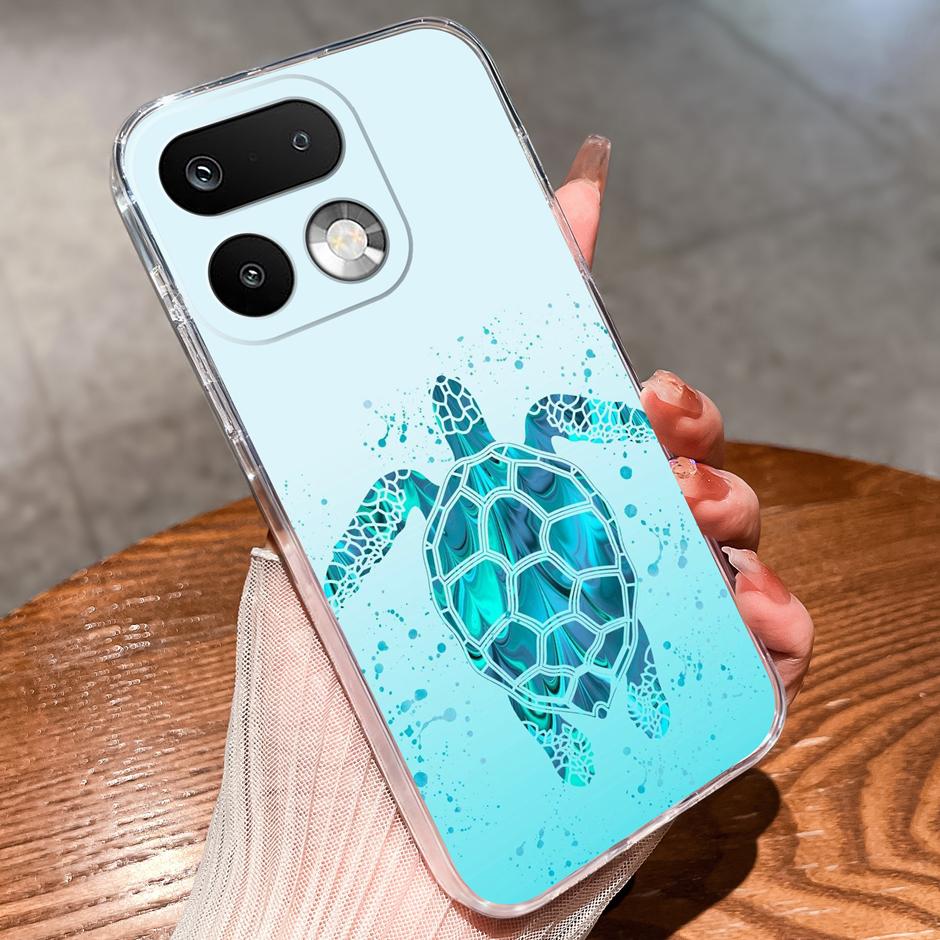 Cases For OPPO Realme 16 Pro 16 Pro Plus Yellow Duck Girl Antifouling Trendy Transparent Housing For Realme 16Pro 16 Pro+ Fundas