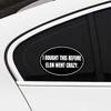 2 Pack Anti-Elon Car Decal Tesla Bumper Sticker I Bought This Before We Knew