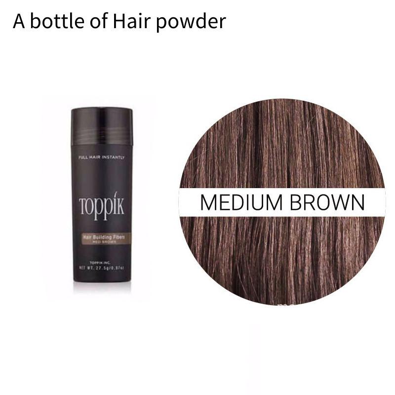 Fibre per Capelli Toppik Volumizzanti Polvere per Capelli Corti Aspetto Naturale