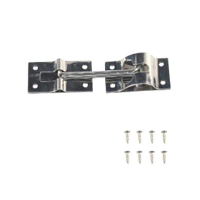 Stainless Steel RVs Door Holder Latches Catch for Trailer,Camper,Cargo,Truck 4" 6'' Door Catch Latches T-Style Holder