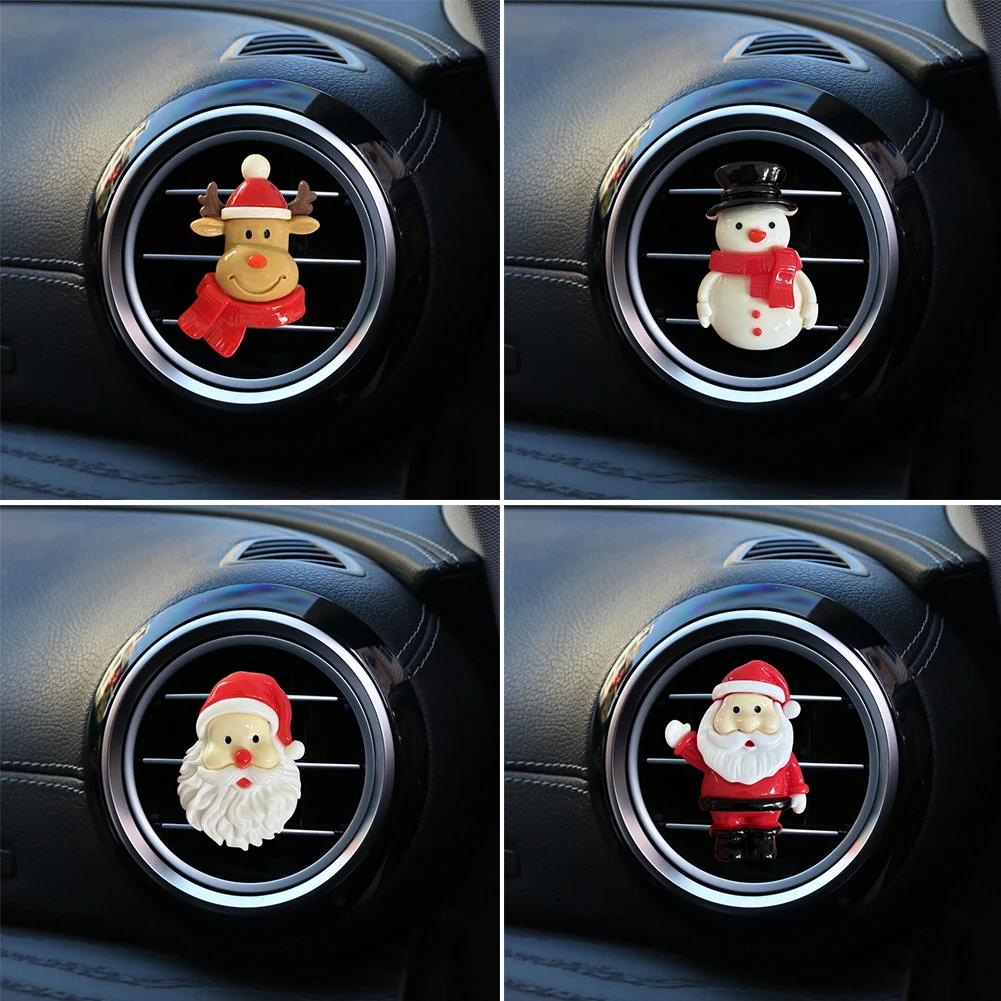 Auto Diffusor Lüftungsschlitze Auto Diffusor Schneeflocke Öl Legierung Lüftungsschlitzclip Tragbarer Lufterfrischer Aromatherapie Öl Diffusor für jedes Alter