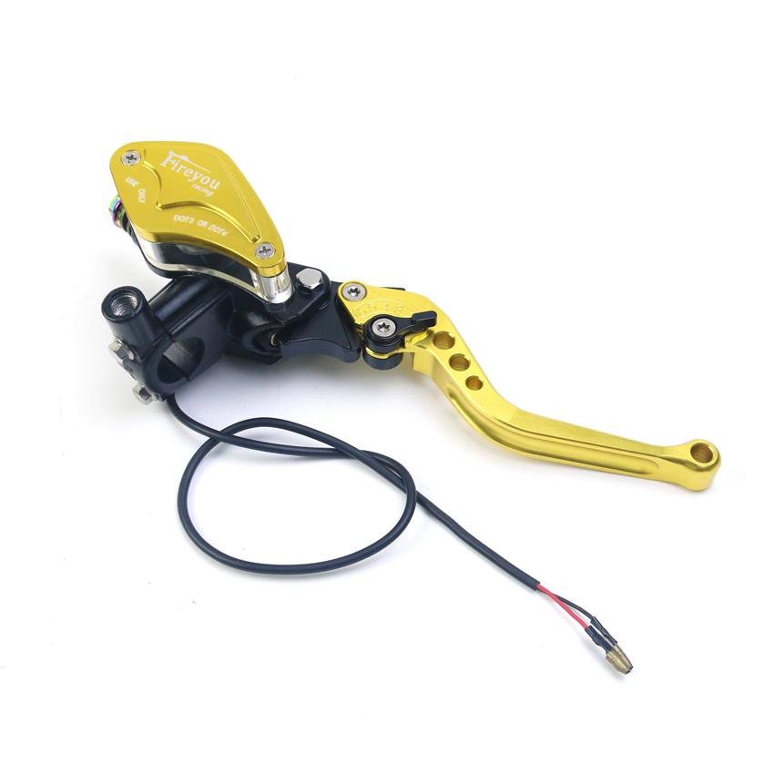 Brake Master Cylinder Clutch Hydraulic Fuel Tank Moto Lever 22mm for K1200R GROM DIO Repsol Motorcycle Fluid Reservior Set