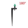 5/50 Pcs Garden Irrigation Simple Refraction Nozzle Watering Flower Mist Nozzle Threaded Connection 90/180/360 Degrees Sprayer