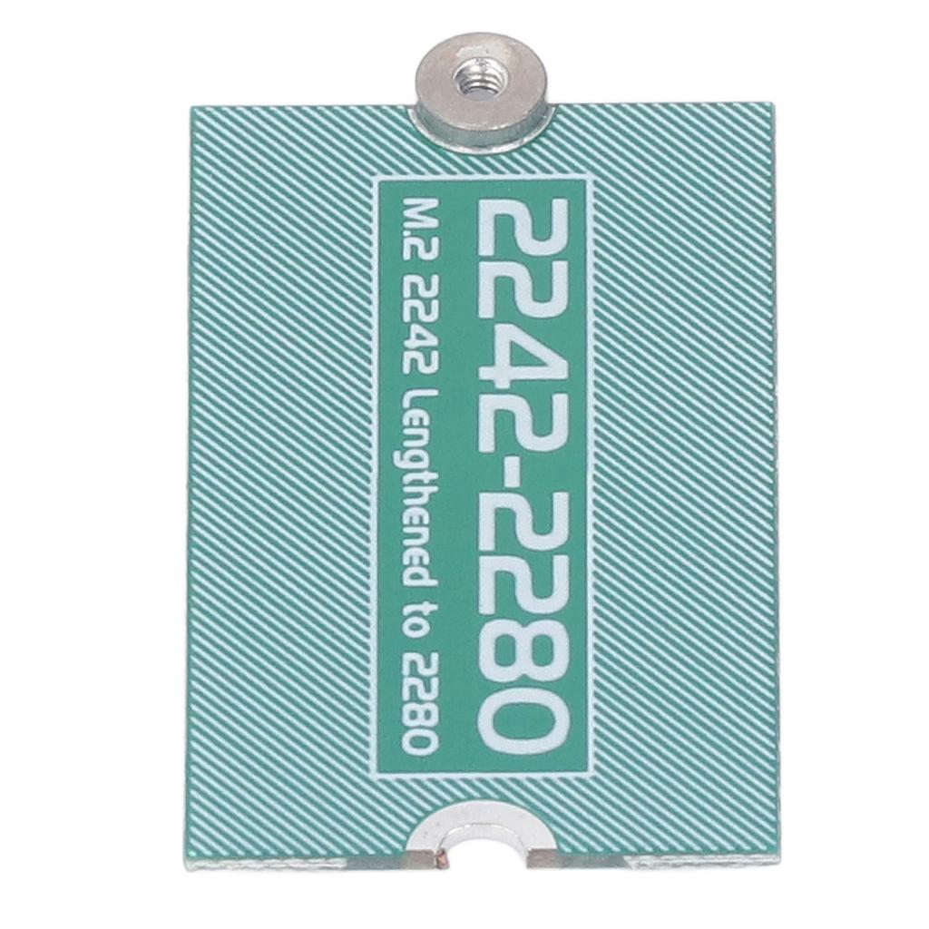 M.2 NGFF NVMe Length Extend Adapter Bracket PCB M.2 SSD Extension Bracket Card Plate for 2242 to