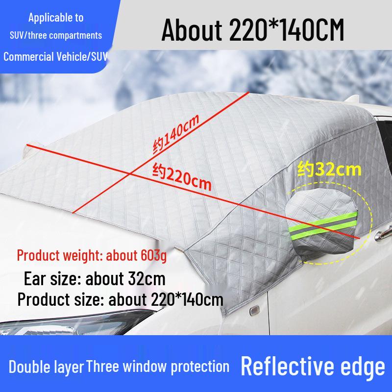 Thickened Front Windshield Sunshade with Heat Insulation