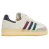 Ronnie Fieg x Clarks x adidas 8th Street Samba Kithmas Collection - Multi-Color Stripes Men Sneakers Cream Chalk-White Collegiate-Green IE4032