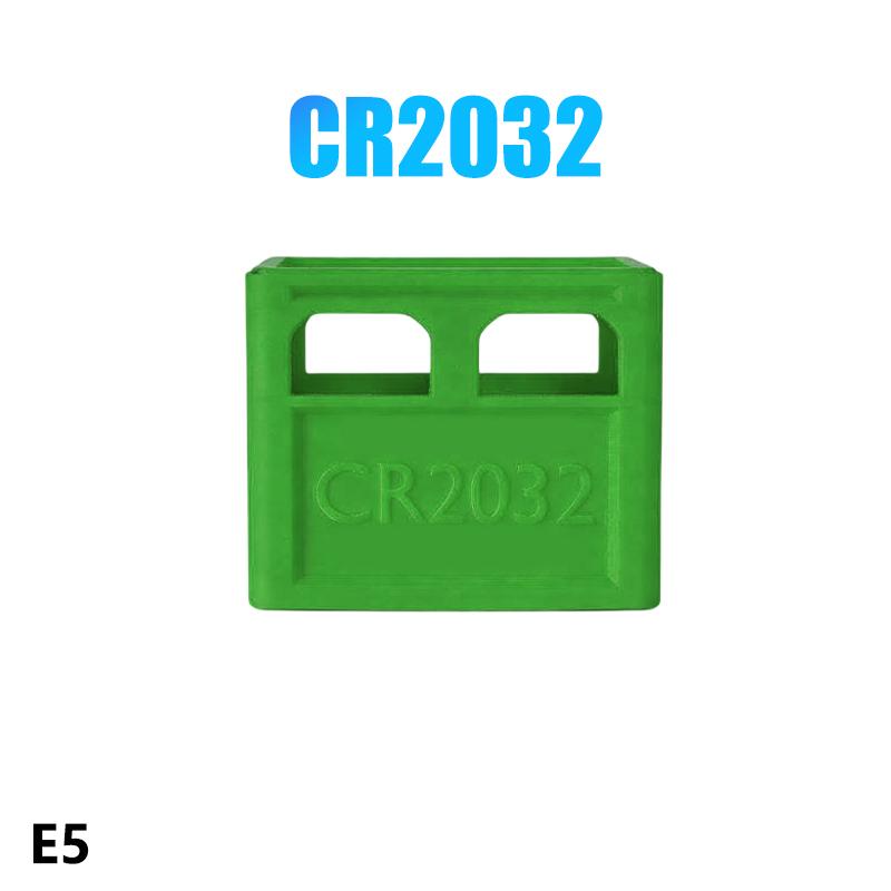 Aaa/Aa/9V/Cr2032/Cr2025 Battery Storage Box Stackable Battery Organizer Decorative Battery Holder, Home, Office Storage Box