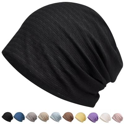 SIVAN Knit Cap Men Women Spring Summer Autumn. Features Cool Refreshing Texture Lightweight Material No Tightness. Breathable Quick-drying Hat Gentle