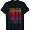 Retro Colorful City - Nostalgic Hamilton T-Shirt(1)