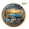Route 66 100th Anniversary 3D Commemorative Coin & Badge