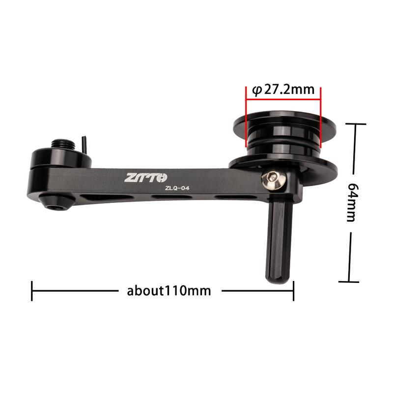 ZTTO Bike Single Speed Chain Tensioner Rear Derailleur CNC Aluminum Alloy Mountain Road Bicycle Chain Anti-drop Stabilizer