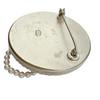 CHANEL Bag accessories feminist Brooch Pin batch metal white Women Storage box Used