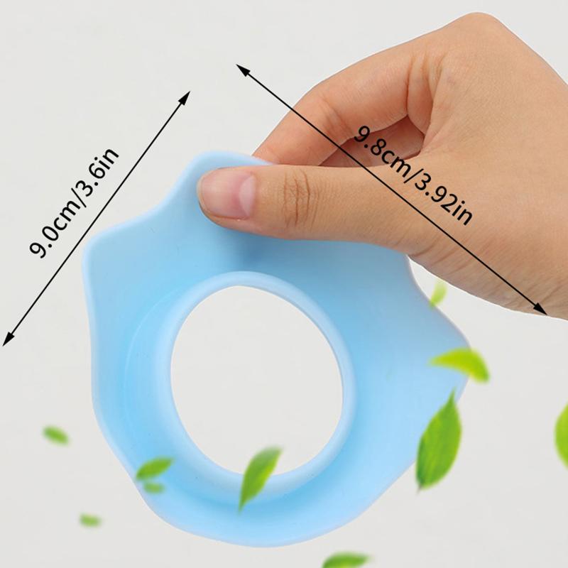 1 Pair Washing Face Spa Wrist Watch Band Flower Shape Silicone Solid Color Waterproof Hair Accessories Head Wrap Handmade Makeup