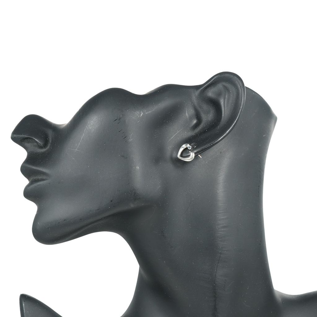 TIFFANY&Co. Tenderness Heart Piercing Paloma Picasso Silver925 2g Women Used