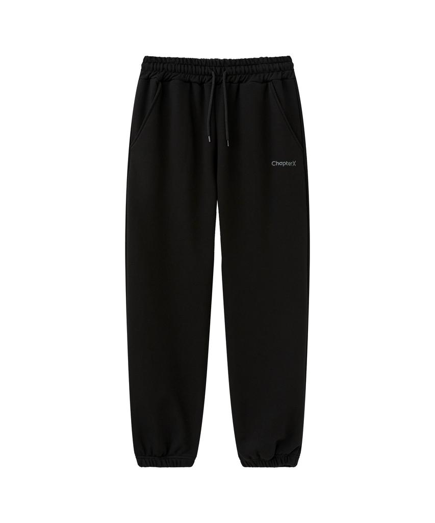 Chaebteoegseu Orbit Logo Sweat Jogger Pants (Black)
