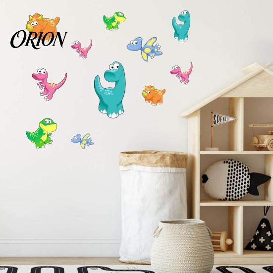 Indoor And Outdoor Wall Decorations Luminous Cartoon Dinosaur Sticker, Self-Adhesive Decorative Durable Decals for Glass Doors Waterproof PVC