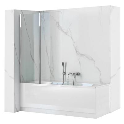 PANTALLA DE BAÑO CROMADA ÁGATA 100
