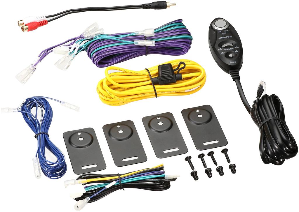 Alpine Aktiv-Subwoofer SWE-1080