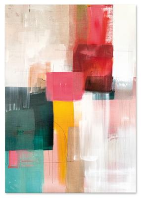 Cartaz pintura abstrata