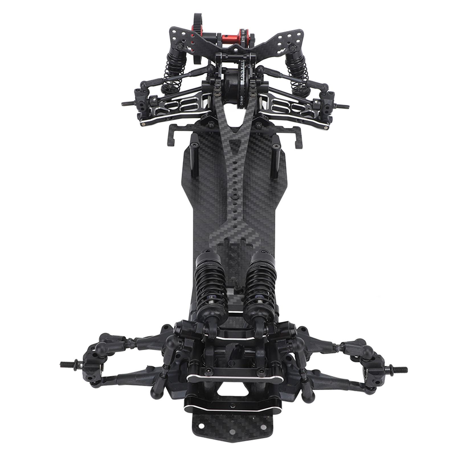

RC Carbon Fiber Frame Kit 265mm Wheelbase 110 Flat Sports Car Frame 110 Scale RC Car Spare Parts