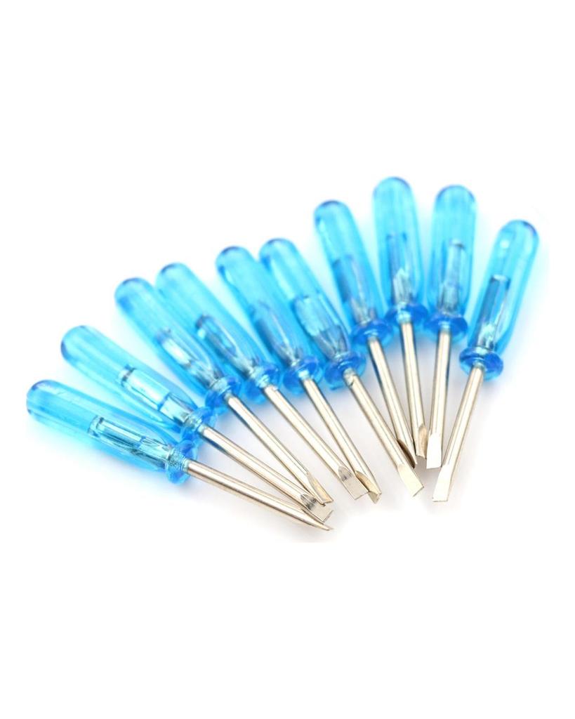 10-teiliges Reparaturwerkzeug-Set für Zuhause, kleiner magnetischer Präzisions-Flachkopf-/Phillips-Schraubendreher