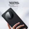 Phone Case for Huawei Mate60, Flip Cover Smart High-Definition View Window Genuine Leather Full Protection Anti-Drop Business Ultra-Thin Case for Me
