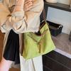 Yogodlns Lazy Style Retro Single Shoulder Underarm Bag Minimalist Tote Bag Large Capacity Commuting Bag Crossbody Bags