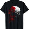 Women Roses Flowers Lover Art Portrait Graphic Women T-Shirt