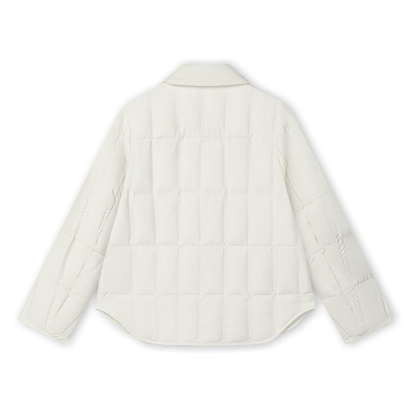 

New FILA Down Jacket Women s Mist Lotus White F11W443908FIV L