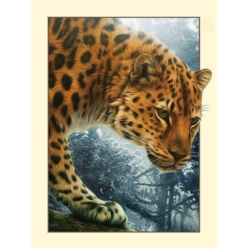 5D DIY Diamond Embroidery Animal Zebra Alligator Full Square Cat Diamond Painting Cross Stitch Rhinestone Pictures Home Decor