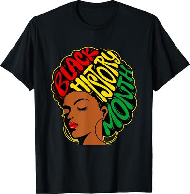 Black History Month MLK Day African Roots Unisex T-Shirt