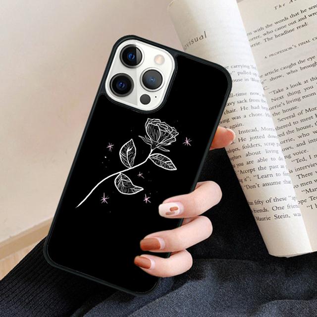 2020 Art Pattern Flower Girl phone Case Cover For iPhone 17 Air 16 15 14 Plus for apple 16 11 12 13 Pro Max coque